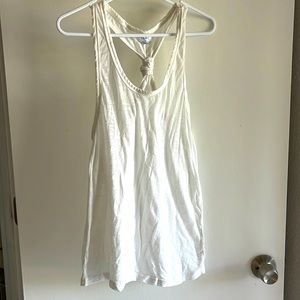 EXIST White Women’s Lightweight Muscle Tank - Medium
